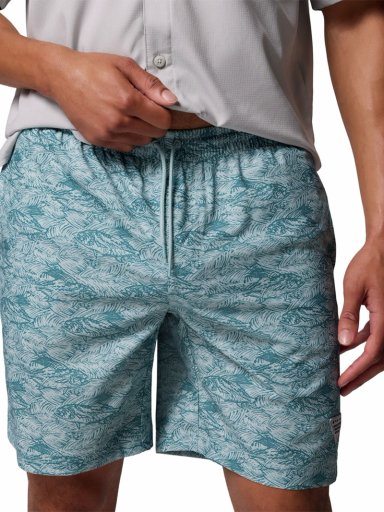 SHORT HOMBRE PFG RAMBLER PRINTED AZUL COLUMBIA - 4