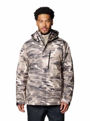 PARKA IMPERMEABLE HOMBRE WHIRLIBIRD V SKI GRIS COLUMBIA - 1