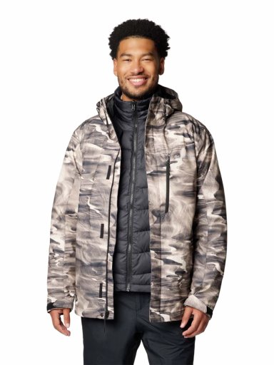 PARKA IMPERMEABLE HOMBRE WHIRLIBIRD V SKI GRIS COLUMBIA - 5
