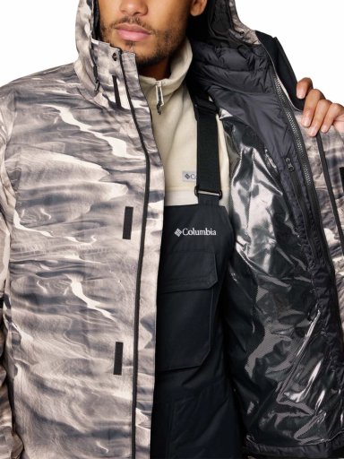 PARKA IMPERMEABLE HOMBRE WHIRLIBIRD V SKI GRIS COLUMBIA - 7