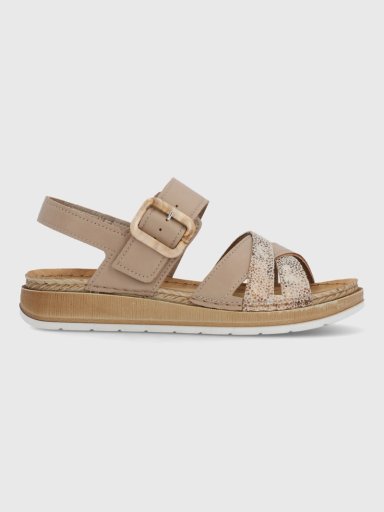 SANDALIA BELANA MUJER BEIGEC HUSH PUPPIES - 1