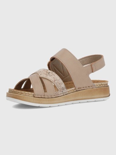 SANDALIA BELANA MUJER BEIGEC HUSH PUPPIES - 5
