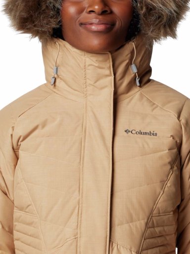 PARKA MUJER LAY DOWN IV BEIGE COLUMBIA - 4