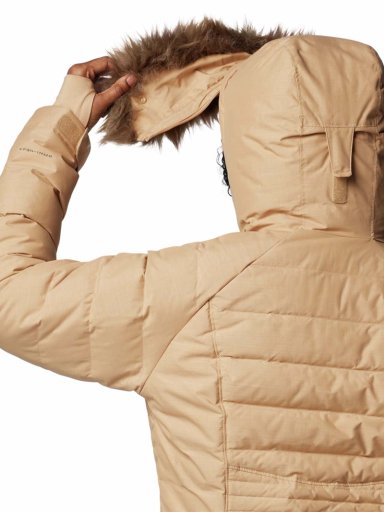 PARKA MUJER LAY DOWN IV BEIGE COLUMBIA - 6