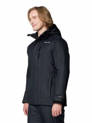PARKA IMPERMEABLE HOMBRE LAST TRACKS SKI NEGRO COLUMBIA - 2