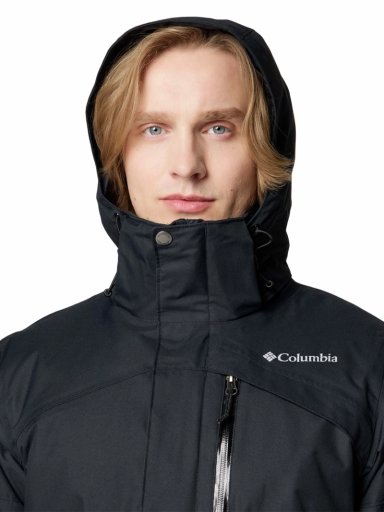 PARKA IMPERMEABLE HOMBRE LAST TRACKS SKI NEGRO COLUMBIA - 4