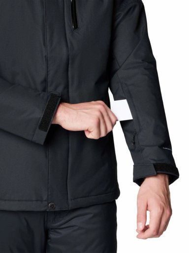 PARKA IMPERMEABLE HOMBRE LAST TRACKS SKI NEGRO COLUMBIA - 6