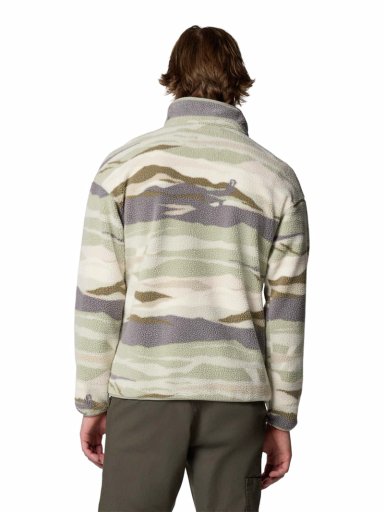 POLAR HOMBRE HELVETIA SNAP FLEECE BEIGE COLUMBIA - 6