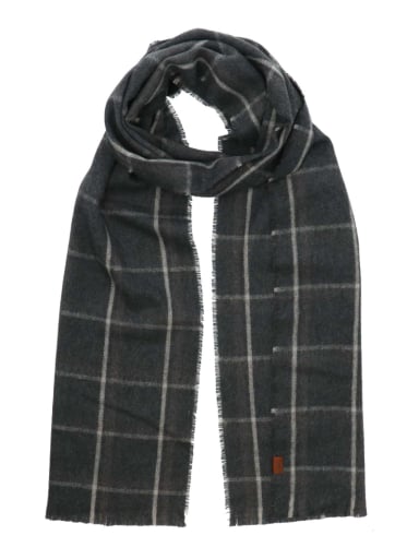 BUFANDA HOMBRE RKF SCARF PLAID GRIS ROCKFORD - 1