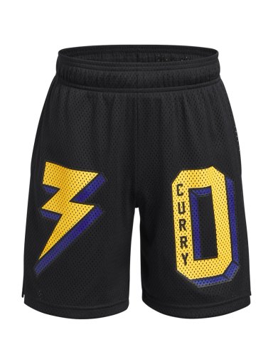 SHORTS CURRY SIGNATURE PARA NIÑOS NEGRO UNDER ARMOUR - 1