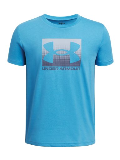 POLERA MANGA CORTA BOXED SPORTS NIÑOS AZUL UNDER ARMOUR - 1