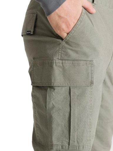PANTALON HOMBRE CARGO VERDE BURTON - 6