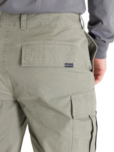 PANTALON HOMBRE CARGO VERDE BURTON - 7