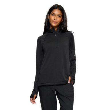 POLERON MUJER ACTIVE HOODY NEGRO MERRELL - 1