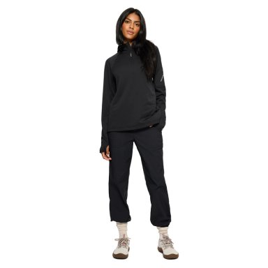 POLERON MUJER ACTIVE HOODY NEGRO MERRELL - 5