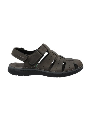 SANDALIA CUERO HOMBRE RIQUI GRIS ROCKFORD - 1