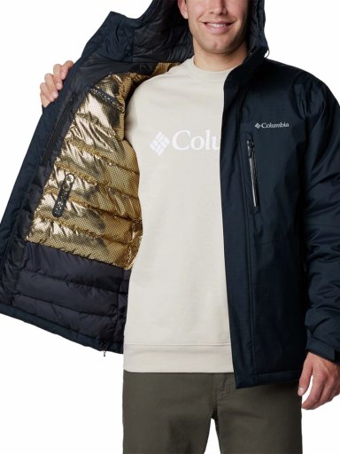 PARKA IMPERMEABLE HOMBRE OAK HARBOR II NEGRO COLUMBIA - 5