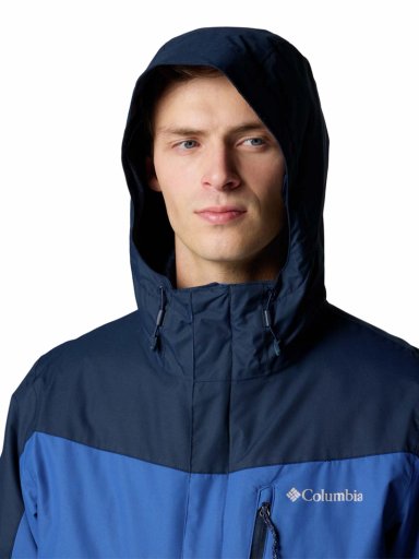 PARKA IMPERMEABLE HOMBRE WHIRLIBIRD V SKI AZUL COLUMBIA - 4