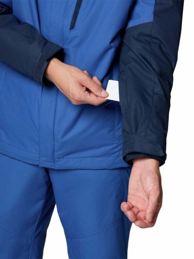 PARKA IMPERMEABLE HOMBRE WHIRLIBIRD V SKI AZUL COLUMBIA - 8