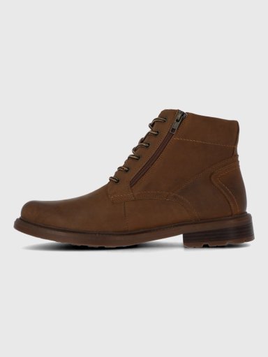 BOTIN CUERO HOMBRE QUERO CAFE  HUSH PUPPIES - 5