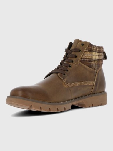BOTIN CUERO HOMBRE ROSCO CAFE  HUSH PUPPIES - 6