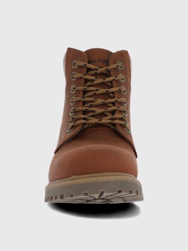 BOTIN CUERO HOMBRE NEGAM CAFE  HUSH PUPPIES - 4