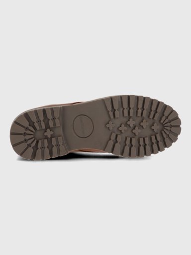 BOTIN CUERO HOMBRE NEGAM CAFE  HUSH PUPPIES - 8