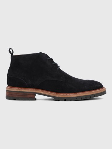 BOTIN CUERO HOMBRE MILVIO AZUL HUSH PUPPIES - 2