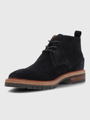 BOTIN CUERO HOMBRE MILVIO AZUL HUSH PUPPIES - 6