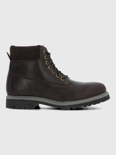 BOTIN CUERO HOMBRE NEGAM CAFE  HUSH PUPPIES - 2
