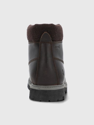 BOTIN CUERO HOMBRE NEGAM CAFE  HUSH PUPPIES - 7