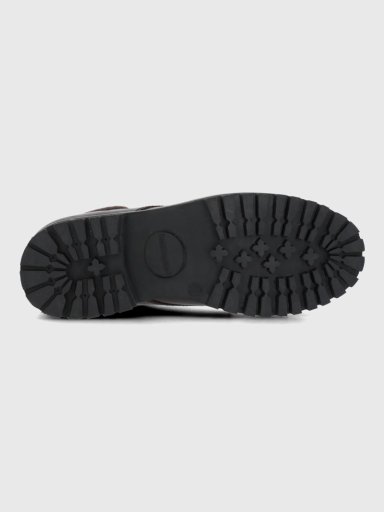 BOTIN CUERO HOMBRE NEGAM CAFE  HUSH PUPPIES - 8