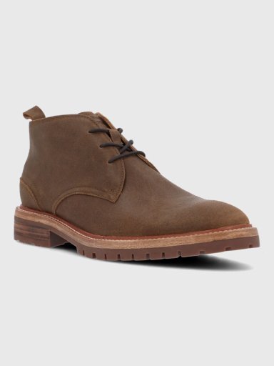 BOTIN CUERO HOMBRE MILVIO CAFE  HUSH PUPPIES - 1
