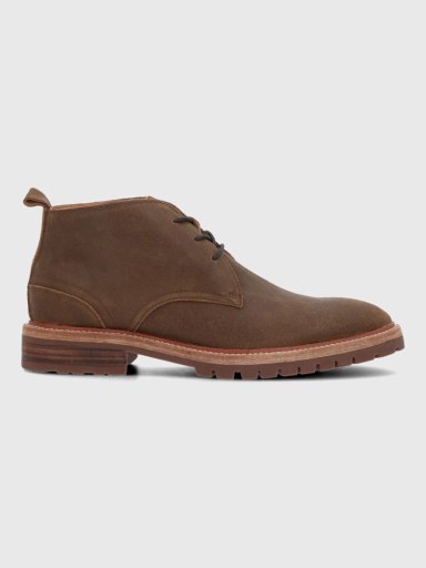 BOTIN CUERO HOMBRE MILVIO CAFE  HUSH PUPPIES - 2