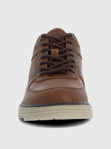BOTIN CUERO HOMBRE BRUCE CAFE  HUSH PUPPIES - 4