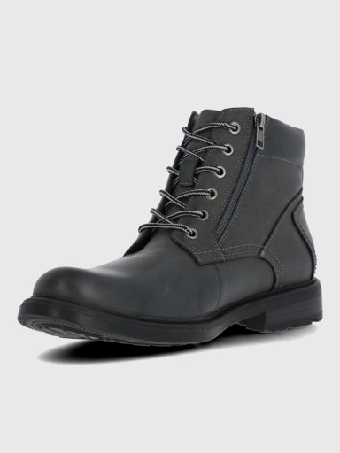 BOTIN CUERO HOMBRE QUERO GRIS HUSH PUPPIES - 6