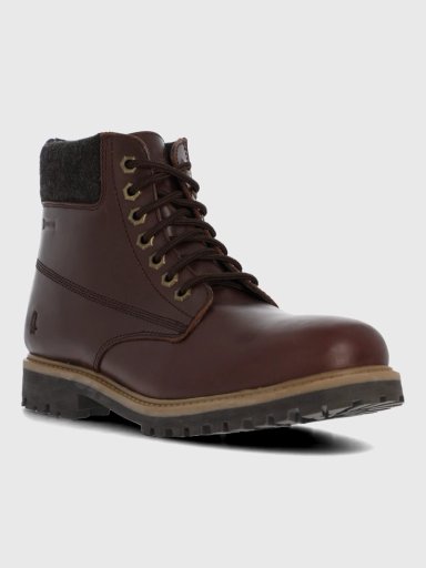 BOTIN CUERO HOMBRE NEGAM BURDEO HUSH PUPPIES - 1