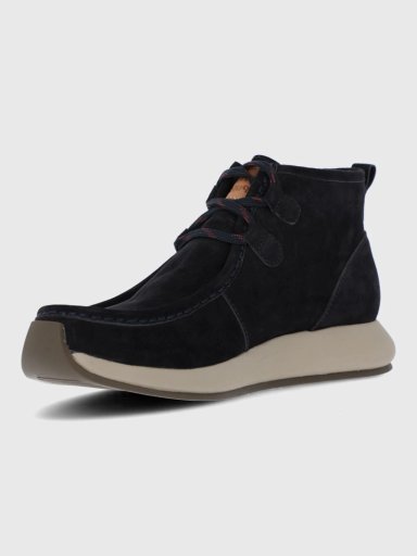 BOTIN CUERO HOMBRE ICON BOOT AZUL HUSH PUPPIES - 6