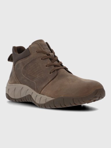 BOTIN CUERO HOMBRE BODO CAFE  HUSH PUPPIES - 1