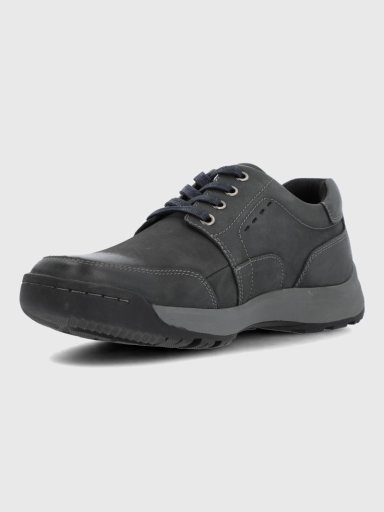 ZAPATO CUERO HOMBRE DURAN AZUL HUSH PUPPIES - 6