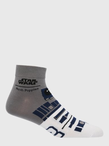 CALCETIN ALGODON HOMBRE PED R2-D2 MULTICOLOR HUSH PUPPIES - 1