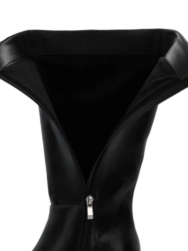 BOTA MUJER BESSIE NEGRO AZALEIA - 4