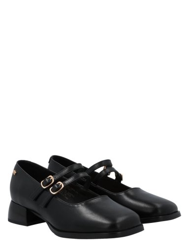 ZAPATO MUJER ROSA NEGRO AZALEIA - 1