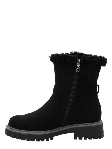 BOTIN MUJER VITTORIA NEGRO AZALEIA - 6