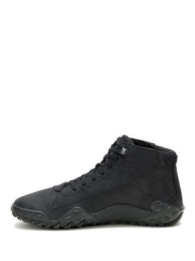 ZAPATILLA C/CAÑA CUERO HOMBRE GRIDLOCK HI NEGRO CAT - 4