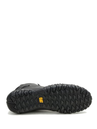 ZAPATILLA C/CAÑA CUERO HOMBRE GRIDLOCK HI NEGRO CAT - 8