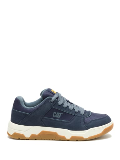 ZAPATILLA C/CAÑA CUERO HOMBRE THEOREM MID AZUL CAT - 2