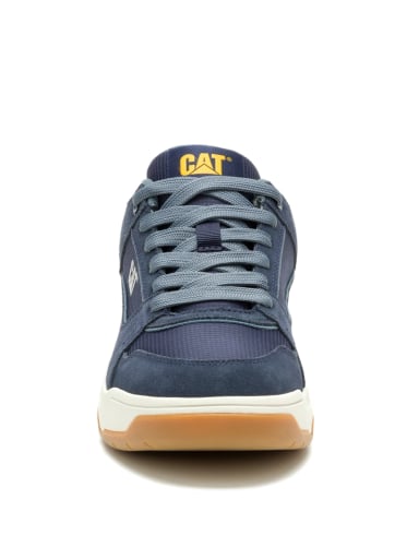 ZAPATILLA C/CAÑA CUERO HOMBRE THEOREM MID AZUL CAT - 5
