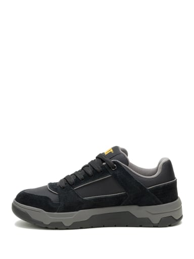 ZAPATILLA C/CAÑA CUERO HOMBRE THEOREM NEGRO CAT - 4