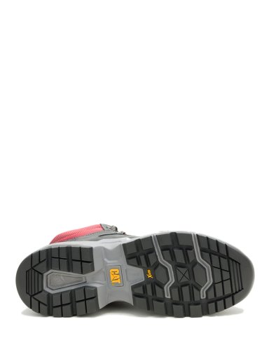 ZAPATILLA C/CAÑA CUERO HOMBRE SURGE HIKER GRIS CAT - 8